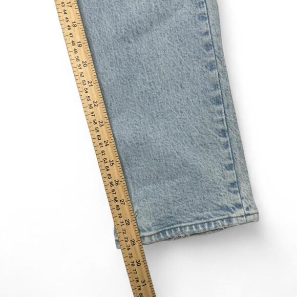 Abercrombie & Fitch The 90s Straight Jeans Size 2 Waist 26 No Rips Casual Wear - Picture 6 of 7